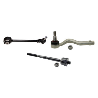 MOOG® - Front Passenger Side Lower Control Arm with Ball Joint and Tie Rod End Kit