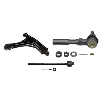 MOOG® - Front Passenger Side Lower Control Arm with Ball Joint and Tie Rod End Kit