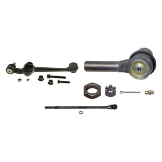 MOOG® - Front Passenger Side Lower Control Arm with Ball Joint and Tie Rod End Kit