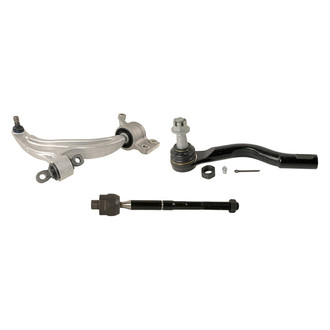 MOOG® - Front Passenger Side Lower Control Arm with Ball Joint and Tie Rod End Kit