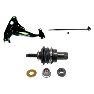MOOG® - Front Passenger Side Lower Control Arm with Ball Joint and Tie Rod End Kit