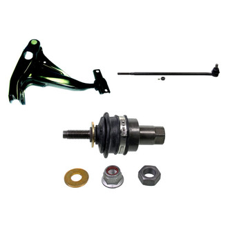 MOOG® - Front Passenger Side Lower Control Arm with Ball Joint and Tie Rod End Kit