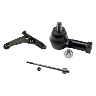 MOOG® - Front Passenger Side Lower Control Arm with Ball Joint and Tie Rod End Kit