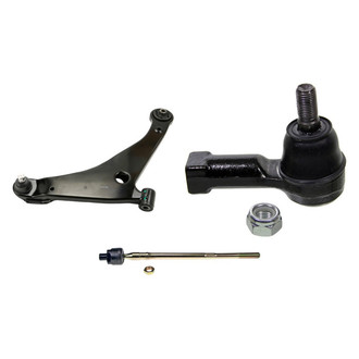 MOOG® - Front Passenger Side Lower Control Arm with Ball Joint and Tie Rod End Kit