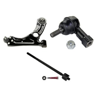 MOOG® - Front Passenger Side Lower Control Arm with Ball Joint and Tie Rod End Kit