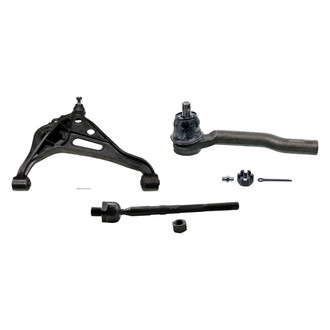 MOOG® - Front Passenger Side Lower Control Arm with Ball Joint and Tie Rod End Kit