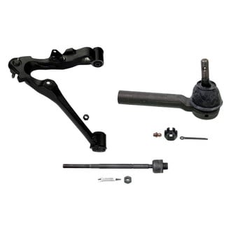 MOOG® - Front Passenger Side Lower Control Arm with Ball Joint and Tie Rod End Kit