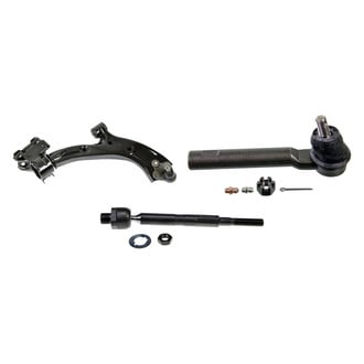 MOOG® - Front Passenger Side Lower Control Arm with Ball Joint and Tie Rod End Kit