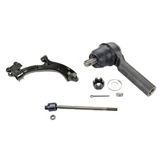 MOOG® - Front Passenger Side Lower Control Arm with Ball Joint and Tie Rod End Kit