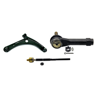 MOOG® - Front Passenger Side Lower Control Arm with Ball Joint and Tie Rod End Kit