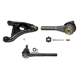 MOOG® - Front Passenger Side Lower Control Arm with Ball Joint and Tie Rod End Kit
