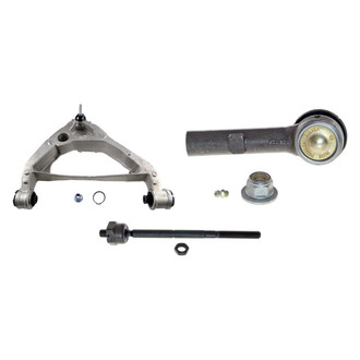 MOOG® - Front Passenger Side Lower Control Arm with Ball Joint and Tie Rod End Kit