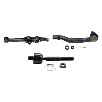 MOOG® - Front Passenger Side Lower Control Arm and Tie Rod End Kit