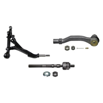 MOOG® - Front Passenger Side Lower Control Arm and Tie Rod End Kit