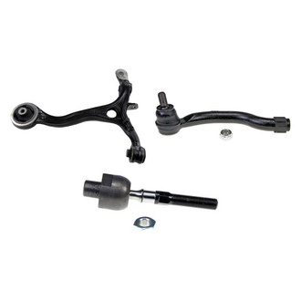 MOOG® - Front Passenger Side Lower Control Arm and Tie Rod End Kit