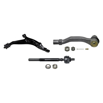 MOOG® - Front Passenger Side Lower Control Arm and Tie Rod End Kit