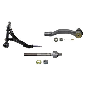 MOOG® - Front Passenger Side Lower Control Arm and Tie Rod End Kit