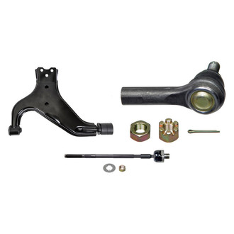 MOOG® - Front Passenger Side Lower Control Arm and Tie Rod End Kit