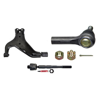 MOOG® - Front Passenger Side Lower Control Arm and Tie Rod End Kit