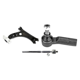 MOOG® - Front Passenger Side Lower Control Arm and Tie Rod End Kit