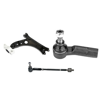 MOOG® - Front Passenger Side Lower Control Arm and Tie Rod End Kit