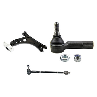 MOOG® - Front Passenger Side Lower Control Arm and Tie Rod End Kit