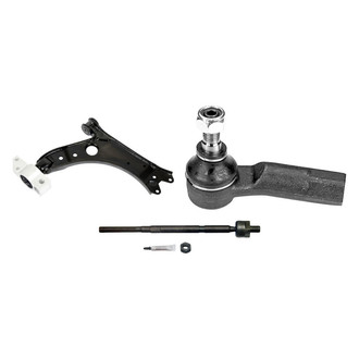 MOOG® - Front Passenger Side Lower Control Arm and Tie Rod End Kit