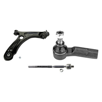 MOOG® - Front Passenger Side Lower Control Arm and Tie Rod End Kit