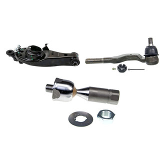 MOOG® - Front Passenger Side Lower Control Arm and Tie Rod End Kit