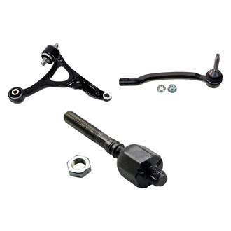 MOOG® - Front Passenger Side Lower Control Arm and Tie Rod End Kit