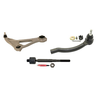 MOOG® - Front Passenger Side Lower Control Arm and Tie Rod End Kit