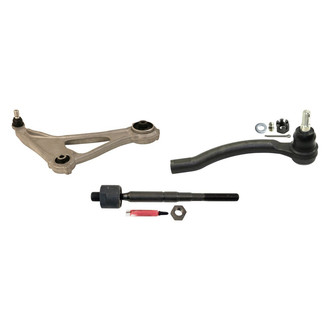 MOOG® - Front Passenger Side Lower Control Arm and Tie Rod End Kit