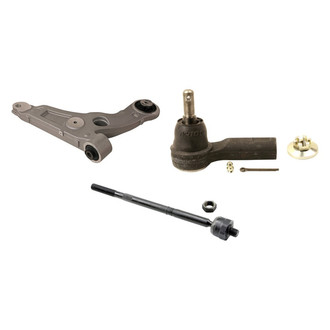 MOOG® - Front Passenger Side Lower Control Arm and Tie Rod End Kit