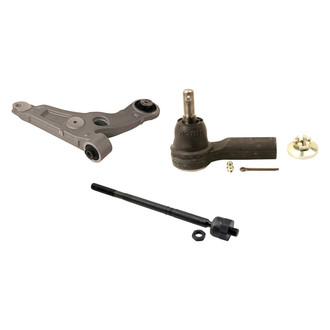 MOOG® - Front Passenger Side Lower Control Arm and Tie Rod End Kit