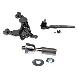 MOOG® - Front Passenger Side Lower Control Arm and Tie Rod End Kit