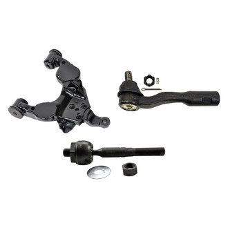MOOG® - Front Passenger Side Lower Control Arm and Tie Rod End Kit