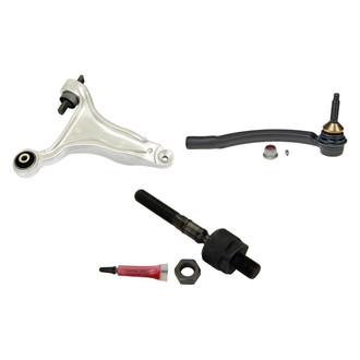 MOOG® - Front Passenger Side Lower Control Arm and Tie Rod End Kit
