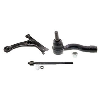 MOOG® - Front Passenger Side Lower Control Arm and Tie Rod End Kit
