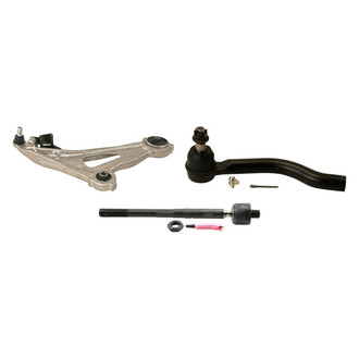 MOOG® - Front Passenger Side Lower Control Arm and Tie Rod End Kit