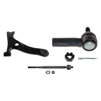 MOOG® - Front Passenger Side Lower Control Arm and Tie Rod End Kit