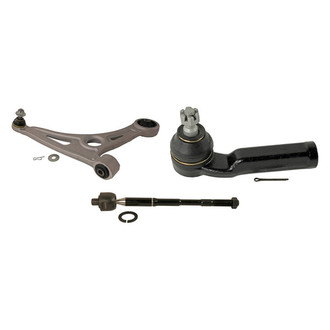 MOOG® - Front Passenger Side Lower Control Arm and Tie Rod End Kit