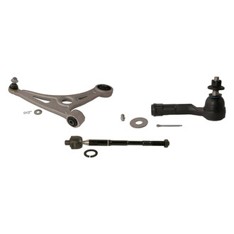 MOOG® - Front Passenger Side Lower Control Arm and Tie Rod End Kit
