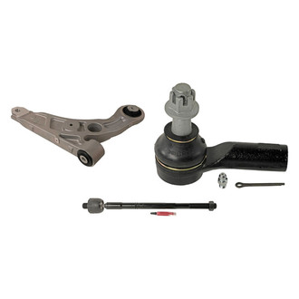 MOOG® - Front Passenger Side Lower Control Arm and Tie Rod End Kit