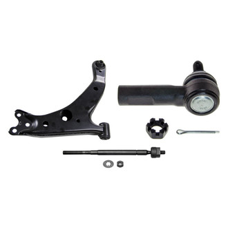 MOOG® - Front Passenger Side Lower Control Arm and Tie Rod End Kit