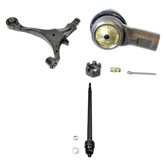 MOOG® - Front Passenger Side Lower Control Arm and Tie Rod End Kit