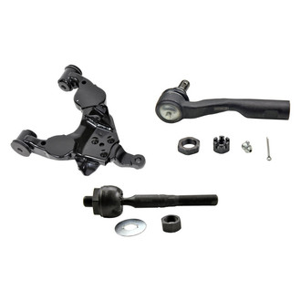 MOOG® - Front Passenger Side Lower Control Arm and Tie Rod End Kit