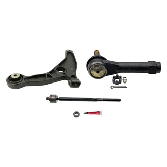 MOOG® - Front Passenger Side Lower Control Arm and Tie Rod End Kit