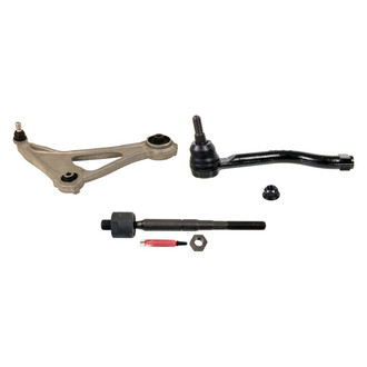 MOOG® - Front Passenger Side Lower Control Arm and Tie Rod End Kit