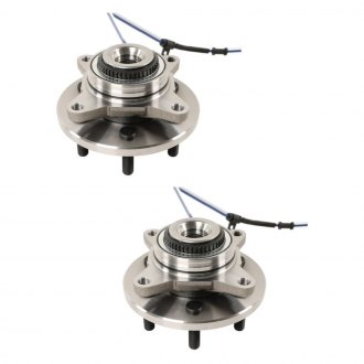 MOOG 515195 Wheel Bearing and Hub Assembly並行輸入 Front Wheel Bearing and Hub Assembly - 4WD