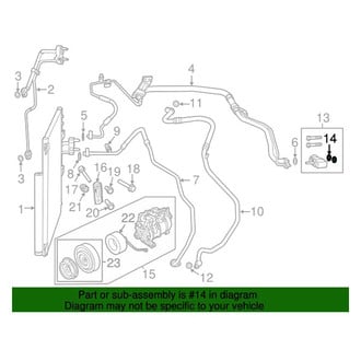 Mopar® - A/C Line O-Ring